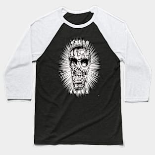 White death , skull with inscription. Baseball T-Shirt